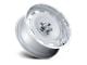 US Mag Scottsdale Silver with Diamond Cut Lip 6-Lug Wheel; 20x10; 6mm Offset (14-18 Silverado 1500)