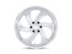 US Mag Desperado Silver Brushed Face Milled Diamond Cut Milled 6-Lug Wheel; Right Directional; 22x9; 25mm Offset (15-20 Tahoe)