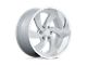 US Mag Scottsdale Silver with Diamond Cut Lip 6-Lug Wheel; 22x10.5; 12mm Offset (15-20 Tahoe)