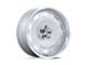 US Mag Scottsdale Silver with Diamond Cut Lip 6-Lug Wheel; 22x10.5; 0mm Offset (15-20 Yukon)