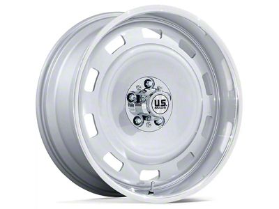 US Mag Scottsdale Silver with Diamond Cut Lip 6-Lug Wheel; 22x9; 15mm Offset (23-24 Colorado)