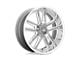 US Mag Bullet Textured Gunmetal with Milled Edges 5-Lug Wheel; 17x7; 1mm Offset (87-90 Dakota)