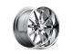 US Mag Rambler Chrome 5-Lug Wheel; 15x7; 1mm Offset (87-90 Dakota)