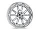 US Mag Rambler Chrome 5-Lug Wheel; 15x7; 1mm Offset (87-90 Dakota)