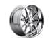 US Mag Rambler Chrome 5-Lug Wheel; 18x9.5; 1mm Offset (87-90 Dakota)