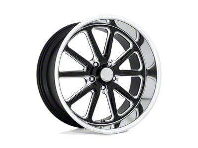 US Mag Rambler Gloss Black Milled 5-Lug Wheel; 18x7; 1mm Offset (87-90 Dakota)