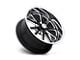 US Mag Rambler Gloss Black Milled 5-Lug Wheel; 18x7; 1mm Offset (87-90 Dakota)