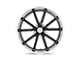 US Mag Rambler Gloss Black Milled 5-Lug Wheel; 18x7; 1mm Offset (87-90 Dakota)