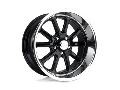 US Mag Rambler Gloss Black 5-Lug Wheel; 17x7; 1mm Offset (87-90 Dakota)