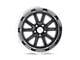 US Mag Rambler Gloss Black 5-Lug Wheel; 17x7; 1mm Offset (87-90 Dakota)