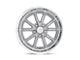 US Mag Rambler Matte Gunmetal Machined 5-Lug Wheel; 20x10; 40mm Offset (87-90 Dakota)