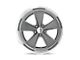 US Mag Roadster Matte Gunmetal Machined 5-Lug Wheel; 18x8; 1mm Offset (87-90 Dakota)