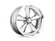 US Mag Standard Chrome 5-Lug Wheel; 17x8; 1mm Offset (87-90 Dakota)