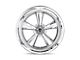 US Mag Standard Chrome 5-Lug Wheel; 17x8; 1mm Offset (87-90 Dakota)