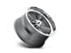 US Mag Standard Matte Gunmetal 5-Lug Wheel; 15x9; 1mm Offset (87-90 Dakota)