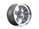 US Mag Standard Matte Gunmetal 5-Lug Wheel; 17x7; 1mm Offset (87-90 Dakota)