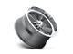 US Mag Standard Matte Gunmetal 5-Lug Wheel; 15x7; -5mm Offset (87-90 Dakota)