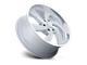 US Mag Desperado Silver Brushed Face Milled Diamond Cut Milled 6-Lug Wheel; 22x9; 25mm Offset (21-24 F-150)