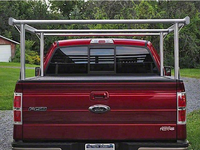 US Rack Galleon Truck Rack for Tonneau Covers; Brushed (04-24 F-150 Styleside)