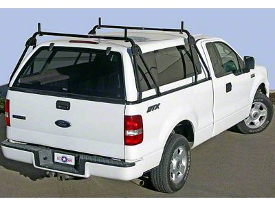 US Rack Truck Cap Rack for Caps Under 29-Inches; Black (99-06 Silverado 1500)