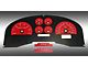 US Speedo Daytona Edition Gauge Face; KMH; Blue (04-06 F-150 FX4)