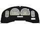 US Speedo Daytona Edition Gauge Face; KMH; Silver (07-08 F-150 XLT)