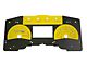 US Speedo Daytona Edition Gauge Face; KMH; Yellow (11-14 F-150 Raptor)