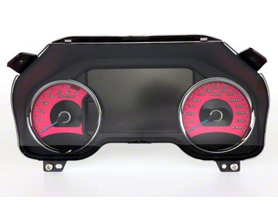 US Speedo Daytona Edition Gauge Face; MPH; Pink (17-18 F-150 Raptor)