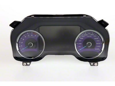 US Speedo Daytona Edition Gauge Face; MPH; Purple (17-18 F-150 Raptor)