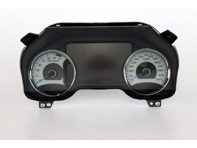 US Speedo Daytona Edition Gauge Face; MPH; White (17-18 F-150 Raptor)