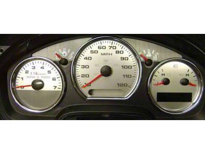 US Speedo Stainless Edition Gauge Face; MPH (04-06 F-150 Lariat)