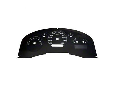 US Speedo Stealth Edition Gauge Face; MPH (04-06 F-150 Lariat)