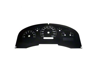 US Speedo Stealth Edition Gauge Face; MPH (07-08 F-150 Lariat)