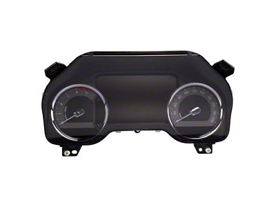 US Speedo Daytona Edition Gauge Face; MPH; Charcoal (17-22 6.7L Powerstroke F-350 Super Duty)