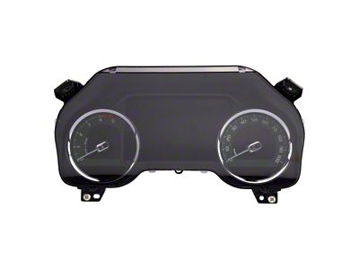 US Speedo Daytona Edition Gauge Face; MPH; Military Green (17-22 6.7L Powerstroke F-350 Super Duty)