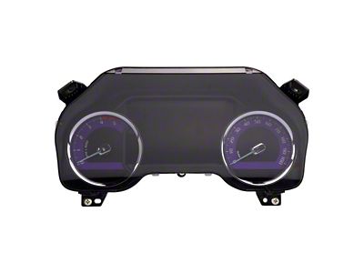 US Speedo Daytona Edition Gauge Face; MPH; Purple (17-22 6.7L Powerstroke F-350 Super Duty)