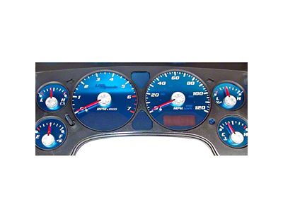 US Speedo Aqua Edition Gauge Face; MPH (2006 RAM 1500)