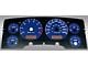 US Speedo Daytona Edition Gauge Face; KMH; Blue (02-05 RAM 1500)