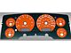 US Speedo Daytona Edition Gauge Face; KMH; Orange (02-05 RAM 1500)