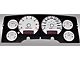 US Speedo Daytona Edition Gauge Face; KMH; White (02-05 RAM 1500)