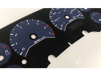 US Speedo Daytona Edition Gauge Face; MPH; Blue (07-08 RAM 1500)