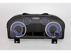 US Speedo Daytona Edition Gauge Face; MPH; Blue (13-18 RAM 1500 w/ 7-Inch Display, Excluding EcoDiesel)