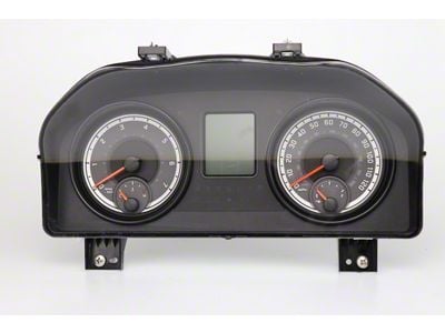 US Speedo Daytona Edition Gauge Face; MPH; Charcoal (13-18 RAM 1500, Excluding EcoDiesel)