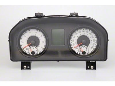 US Speedo Daytona Edition Gauge Face; MPH; Silver (13-18 RAM 1500, Excluding EcoDiesel)