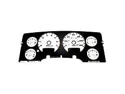 US Speedo Daytona Edition Gauge Face; MPH; White (02-05 RAM 1500)