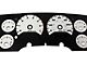 US Speedo Daytona Edition Gauge Face; MPH; White (07-08 RAM 1500)