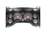 US Speedo Stainless Edition Gauge Face; MPH; Red (02-05 RAM 1500)