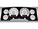 US Speedo Daytona Edition Gauge Face; KMH; White (03-05 RAM 2500, Excluding Diesel)