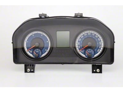 US Speedo Daytona Edition Gauge Face; MPH; Blue (13-18 6.7L RAM 2500)