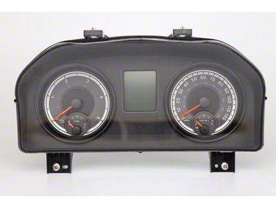 US Speedo Daytona Edition Gauge Face; MPH; Charcoal (13-18 6.7L RAM 2500)